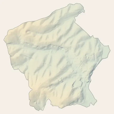Berlaimont : relief