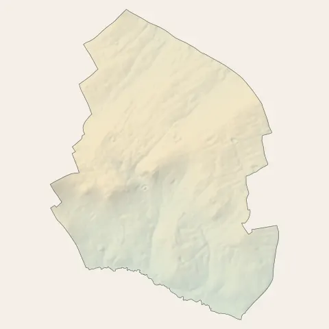 Bersée : relief