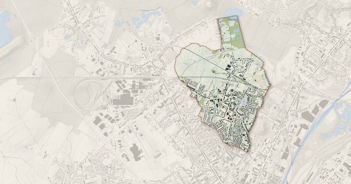 Portrait cartographique de Beuvrages : relief, eau, forêts, bâti et voies, calculés à partir des données de l'IGN