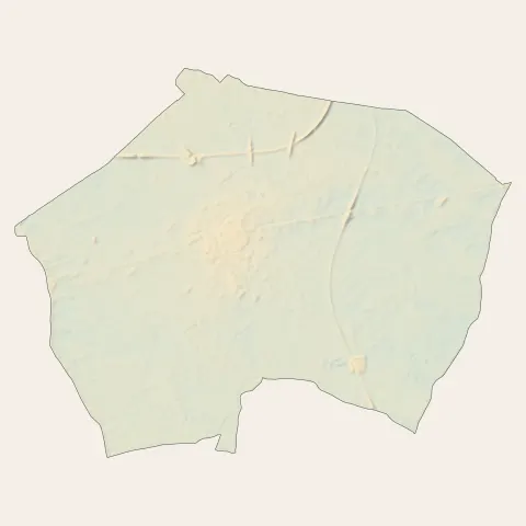 Bourbourg : relief