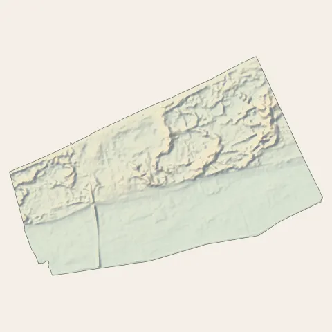 Bray-Dunes : relief