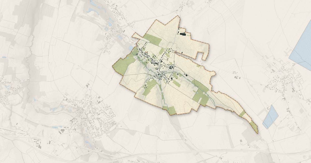 Portrait cartographique de Bry : relief, eau, forêts, bâti et voies, calculés à partir des données de l'IGN