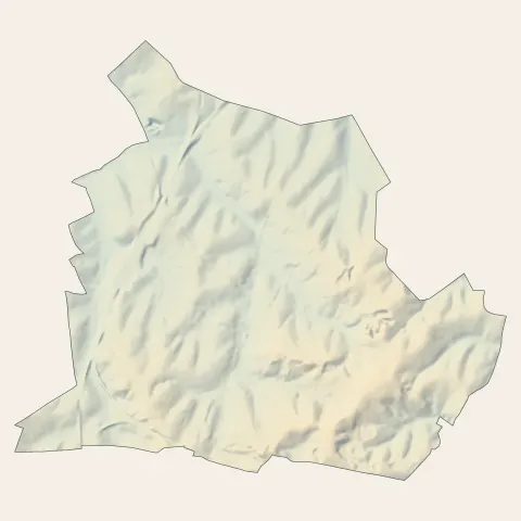 Busigny : relief