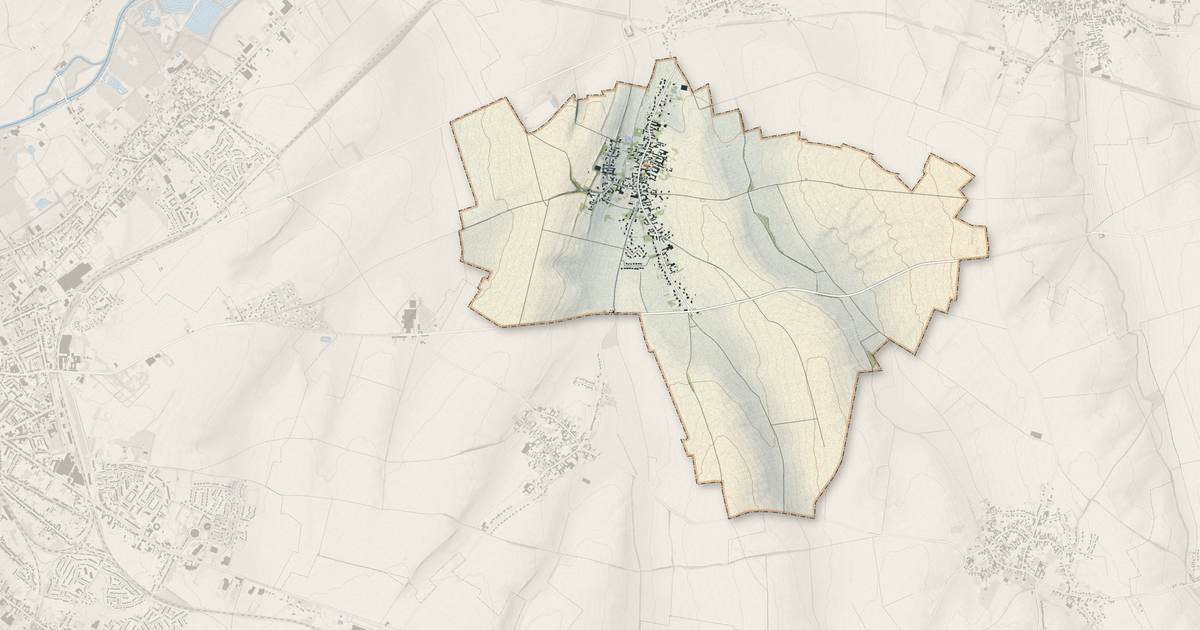 Portrait cartographique de Cagnoncles : relief, eau, forêts, bâti et voies, calculés à partir des données de l'IGN