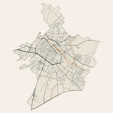 Cambrai : voies