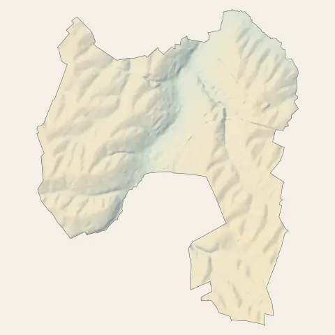 Le Cateau-Cambrésis : relief