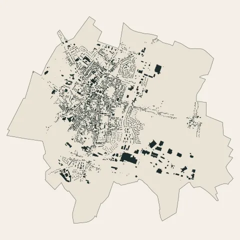 Caudry : bâti