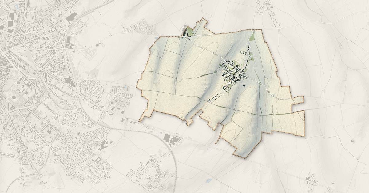 Portrait cartographique de Cauroir : relief, eau, forêts, bâti et voies, calculés à partir des données de l'IGN
