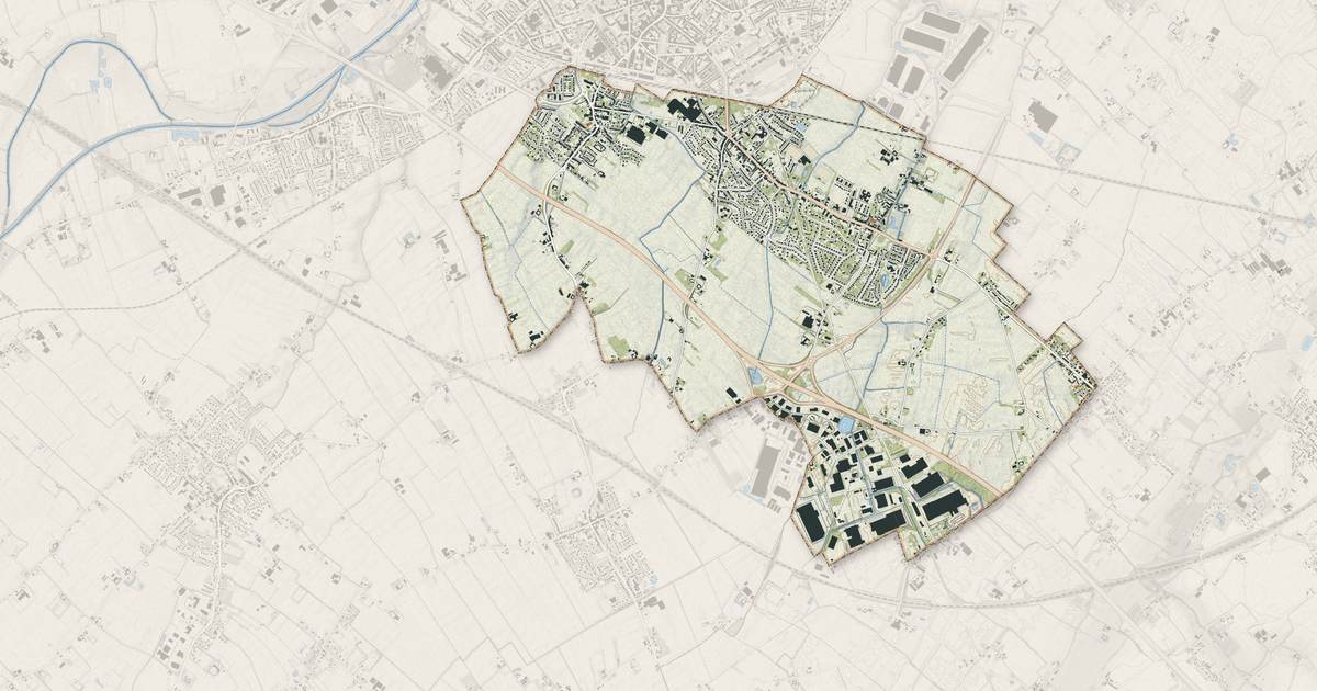 Portrait cartographique de La Chapelle-d'Armentières : relief, eau, forêts, bâti et voies, calculés à partir des données de l'IGN