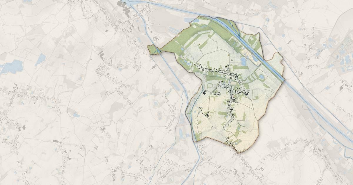 Portrait cartographique de Château-l'Abbaye : relief, eau, forêts, bâti et voies, calculés à partir des données de l'IGN