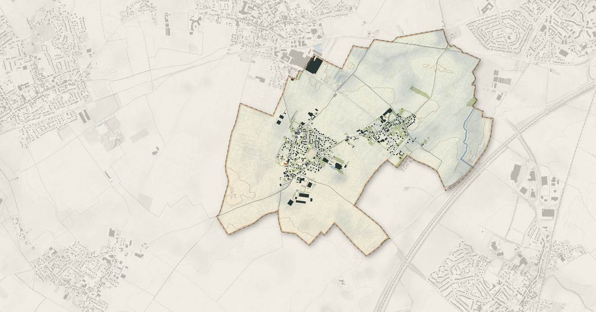 Portrait cartographique de Chemy : relief, eau, forêts, bâti et voies, calculés à partir des données de l'IGN