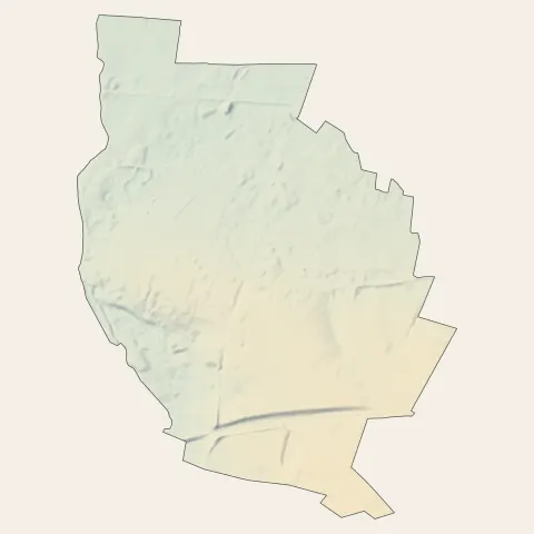 Chéreng : relief