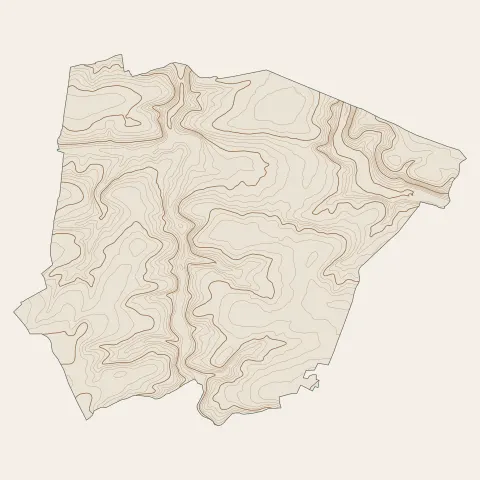 Cousolre : courbes de niveau