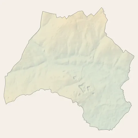 Coutiches : relief