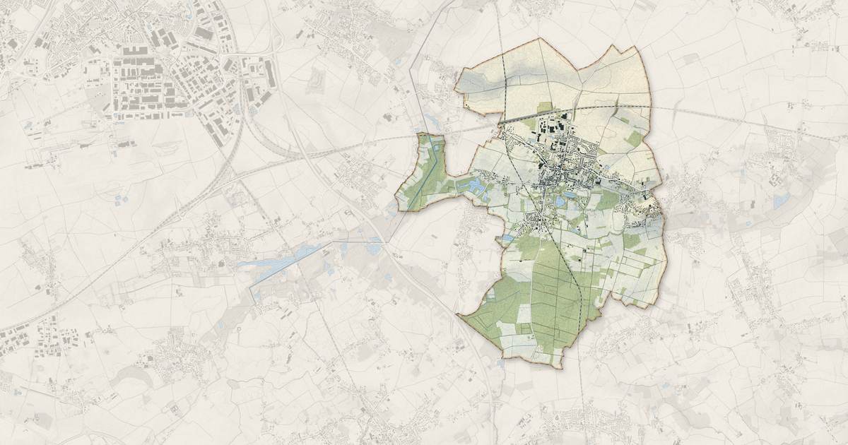 Portrait cartographique de Cysoing : relief, eau, forêts, bâti et voies, calculés à partir des données de l'IGN