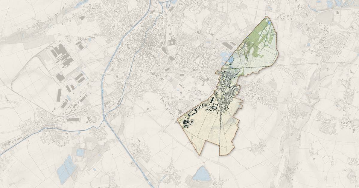 Portrait cartographique de Dechy : relief, eau, forêts, bâti et voies, calculés à partir des données de l'IGN