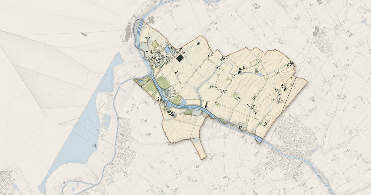 Portrait cartographique de Deûlémont : relief, eau, forêts, bâti et voies, calculés à partir des données de l'IGN
