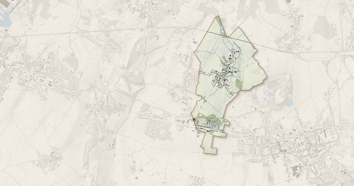Portrait cartographique de Écaillon : relief, eau, forêts, bâti et voies, calculés à partir des données de l'IGN