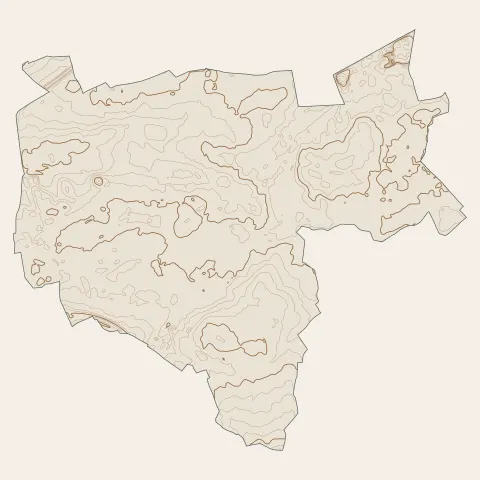Ennevelin : courbes de niveau