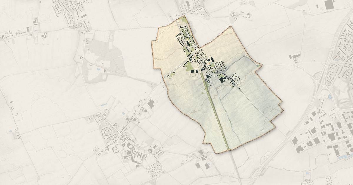 Portrait cartographique de Erquinghem-le-Sec : relief, eau, forêts, bâti et voies, calculés à partir des données de l'IGN