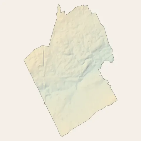 Esquelbecq : relief