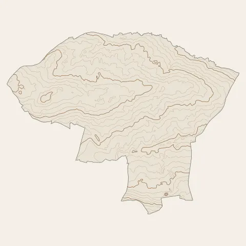 Faumont : courbes de niveau
