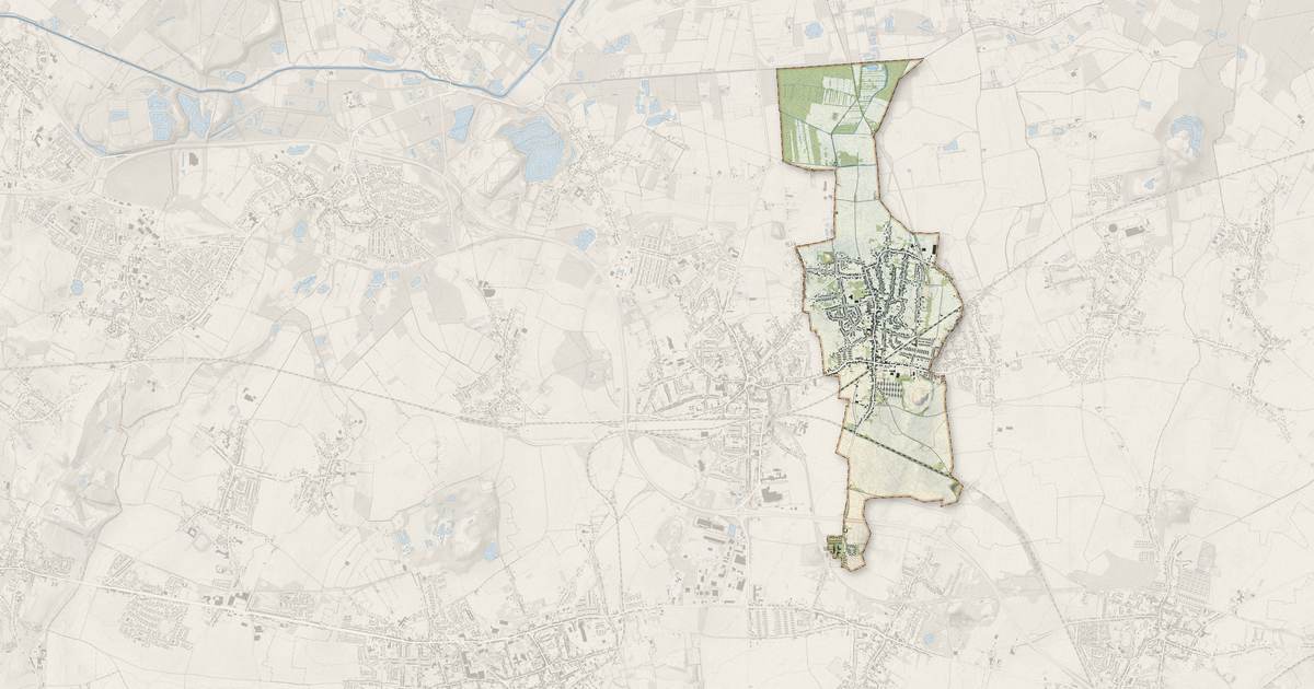 Portrait cartographique de Fenain : relief, eau, forêts, bâti et voies, calculés à partir des données de l'IGN