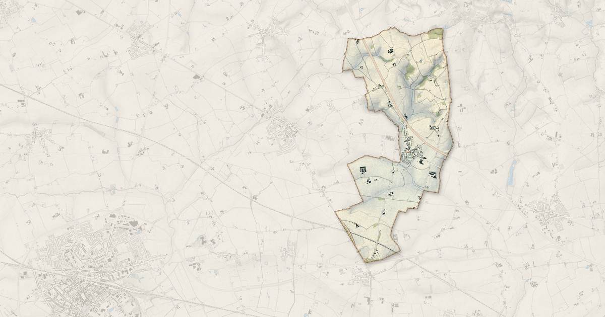 Portrait cartographique de Flêtre : relief, eau, forêts, bâti et voies, calculés à partir des données de l'IGN