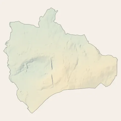 Genech : relief