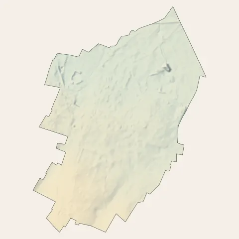 Guesnain : relief
