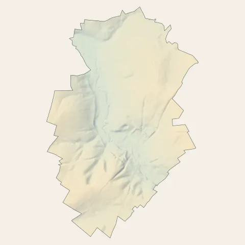 Haspres : relief