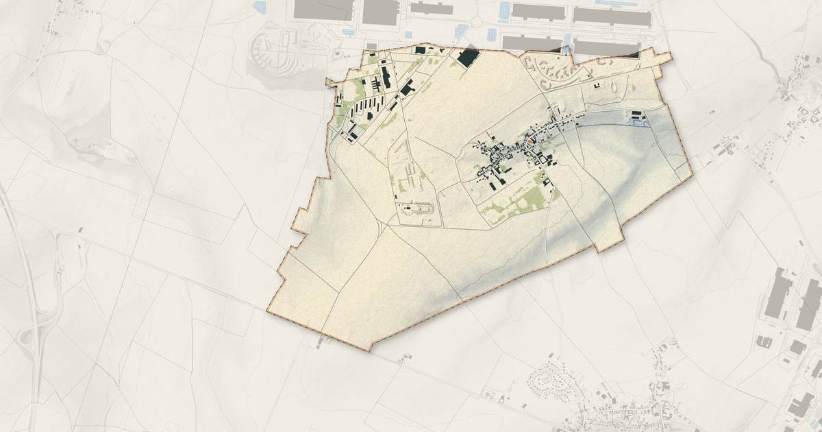 Portrait cartographique de Haynecourt : relief, eau, forêts, bâti et voies, calculés à partir des données de l'IGN