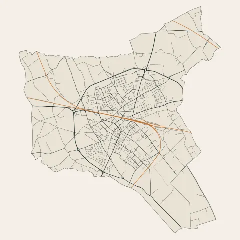 Hazebrouck : voies