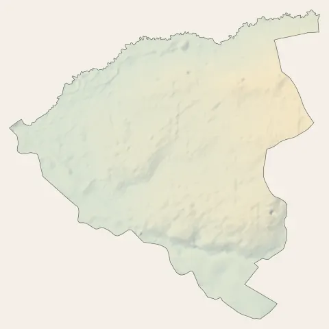 Hergnies : relief