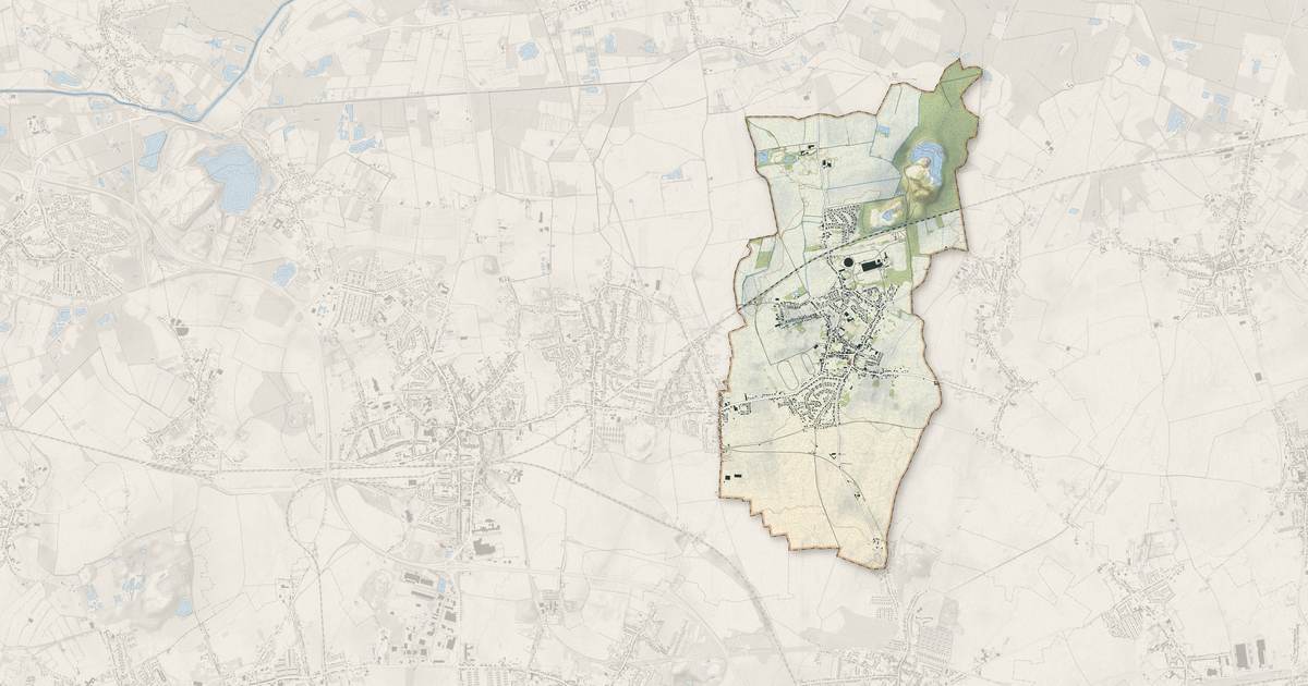 Portrait cartographique de Hornaing : relief, eau, forêts, bâti et voies, calculés à partir des données de l'IGN