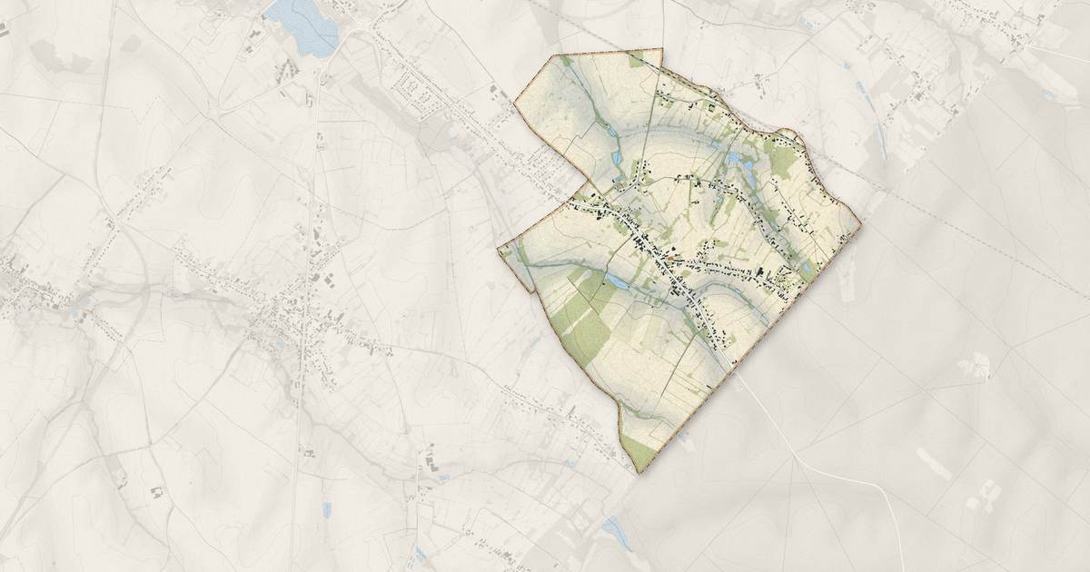 Portrait cartographique de Jolimetz : relief, eau, forêts, bâti et voies, calculés à partir des données de l'IGN