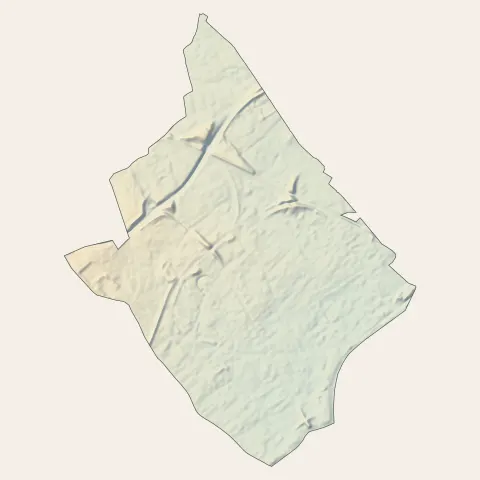 Lambersart : relief