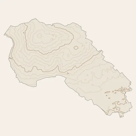 Landas : courbes de niveau