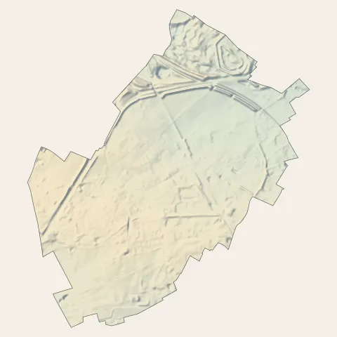 Lesquin : relief