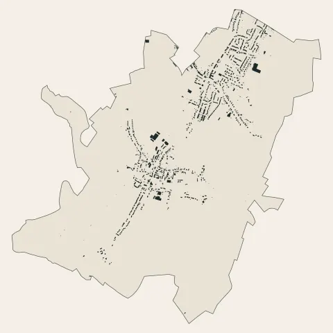 Leval : bâti
