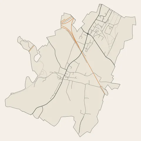 Leval : voies