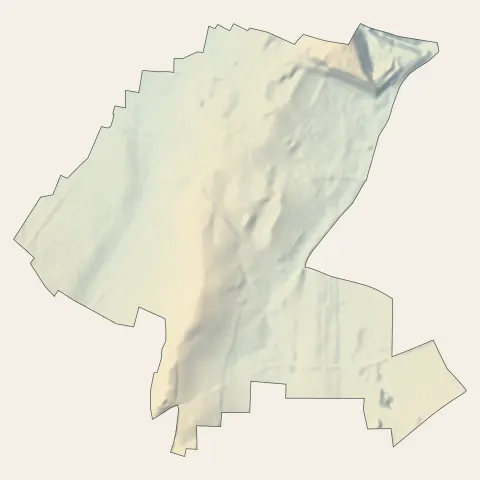 Lewarde : relief