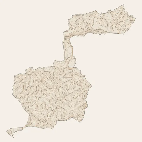 La Longueville : courbes de niveau
