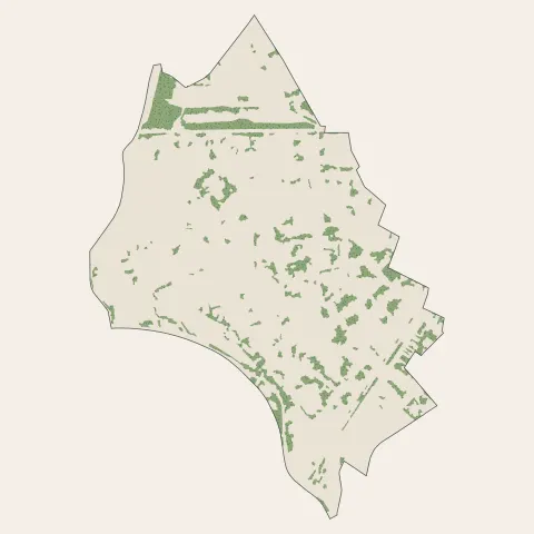 La Madeleine : bois, forêts et landes