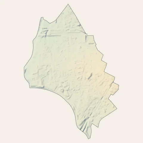 La Madeleine : relief