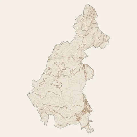 Marcq-en-Barœul : courbes de niveau