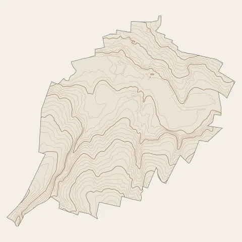 Masnières : courbes de niveau
