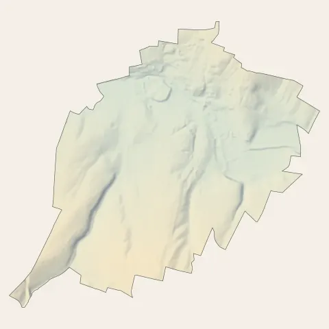 Masnières : relief