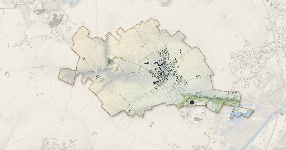 Portrait cartographique de Mastaing : relief, eau, forêts, bâti et voies, calculés à partir des données de l'IGN