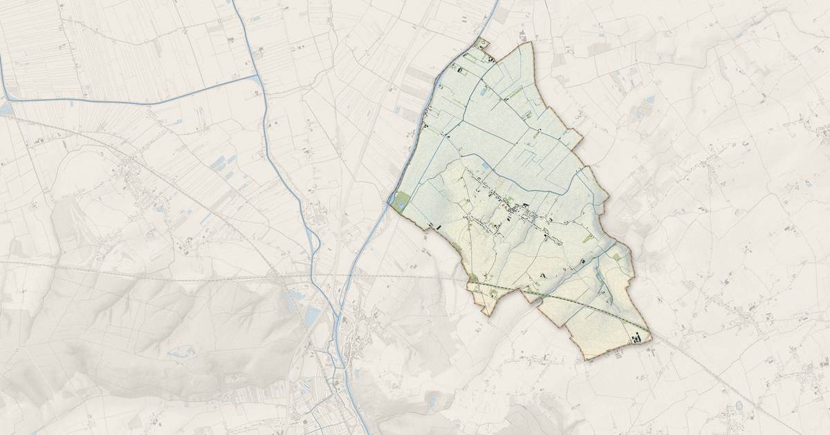Portrait cartographique de Millam : relief, eau, forêts, bâti et voies, calculés à partir des données de l'IGN